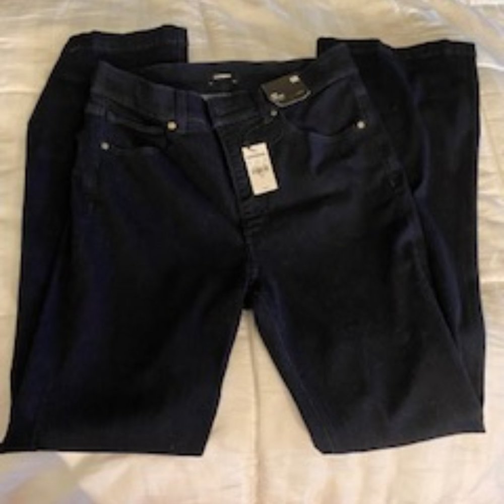 Express Dark Denim, BOOT, High Rise, 10R
